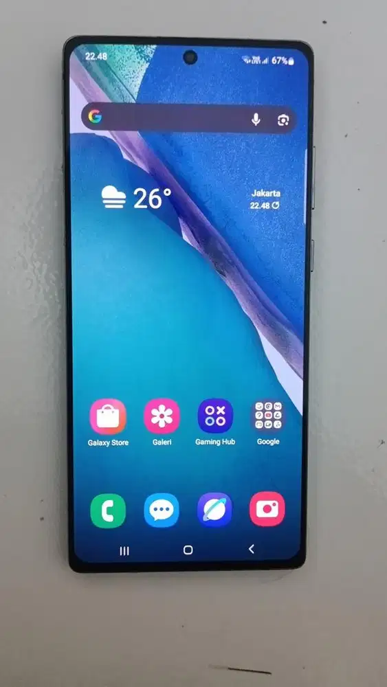 Samsung galaxy note 20 ram 8/256