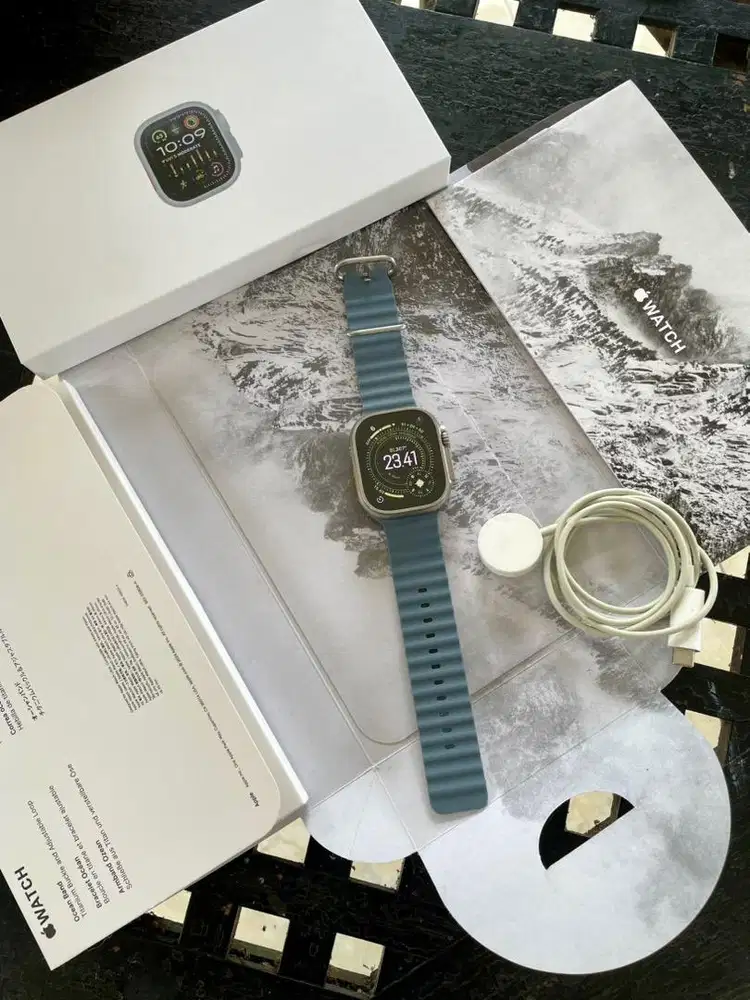 Apple Watch Ultra 2 49mm iBox Resmi Indonesia Fullset Nominus