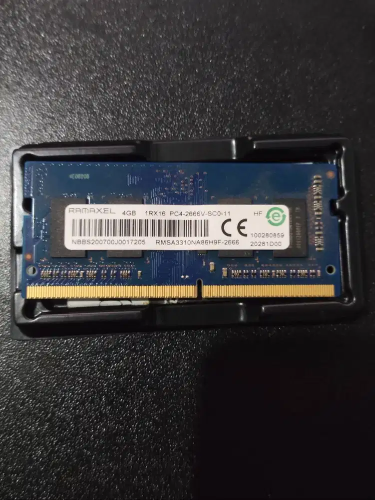 RAM laptop 4GB Merk RAMAXEL DDR4