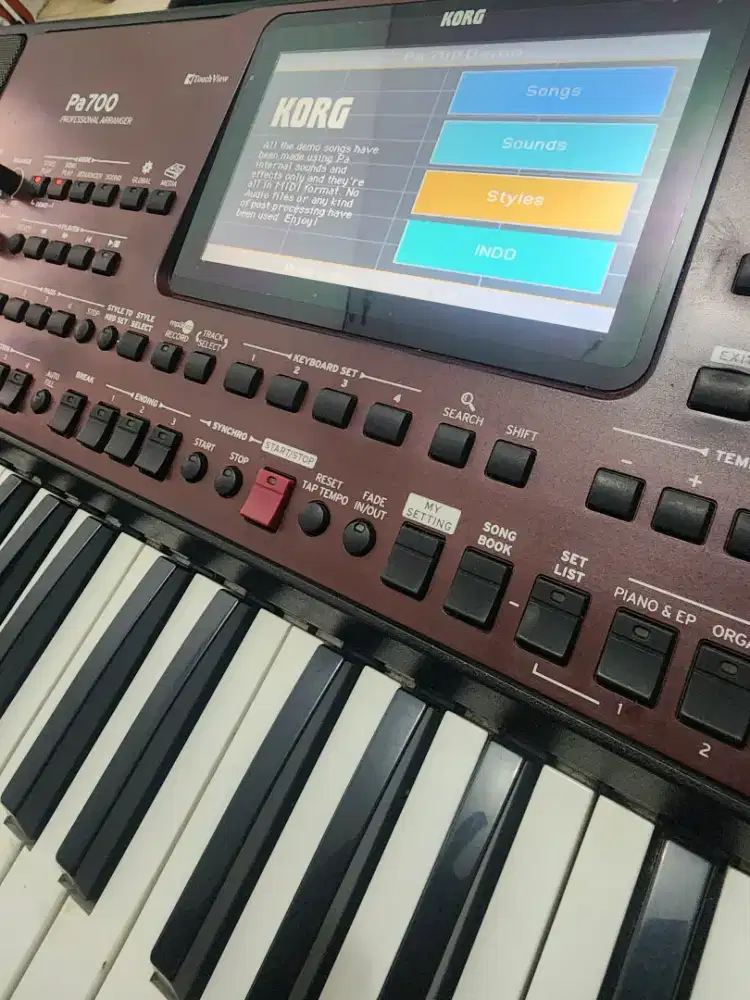 KORG PA 700 Kondisi OK Full sampling & Style