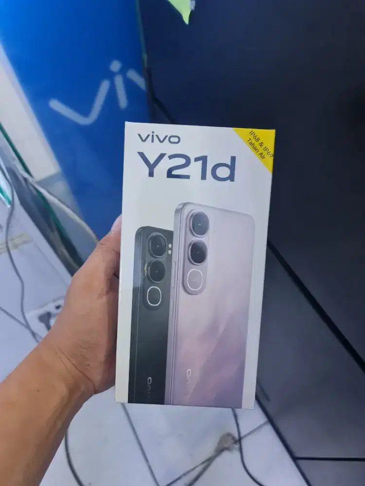Vivo Y21d ram 8/128 dan 6/256 baru