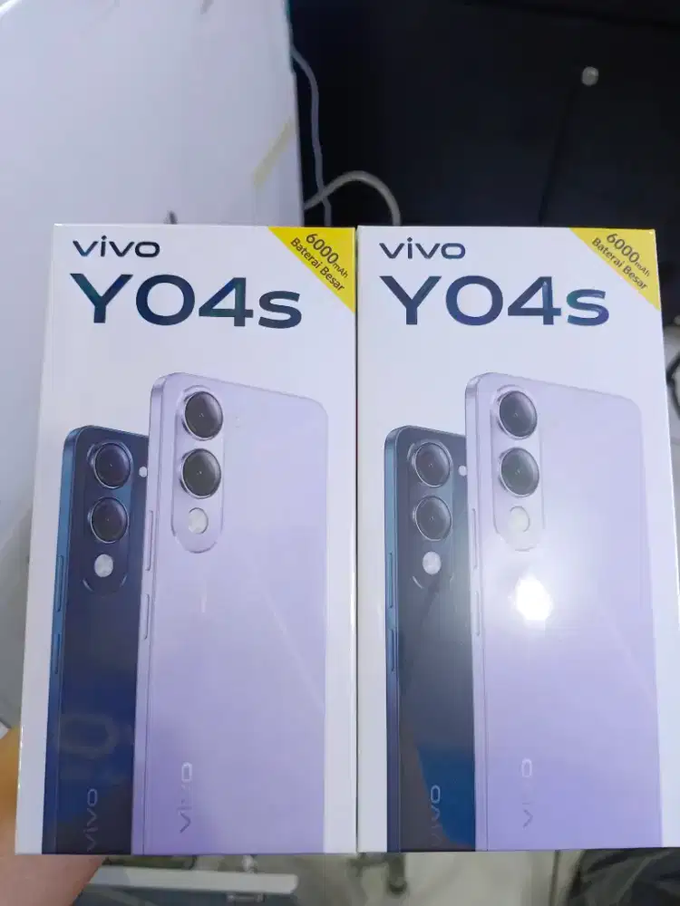 Vivo Y04s ram 4/64 dan 4/128gb baru