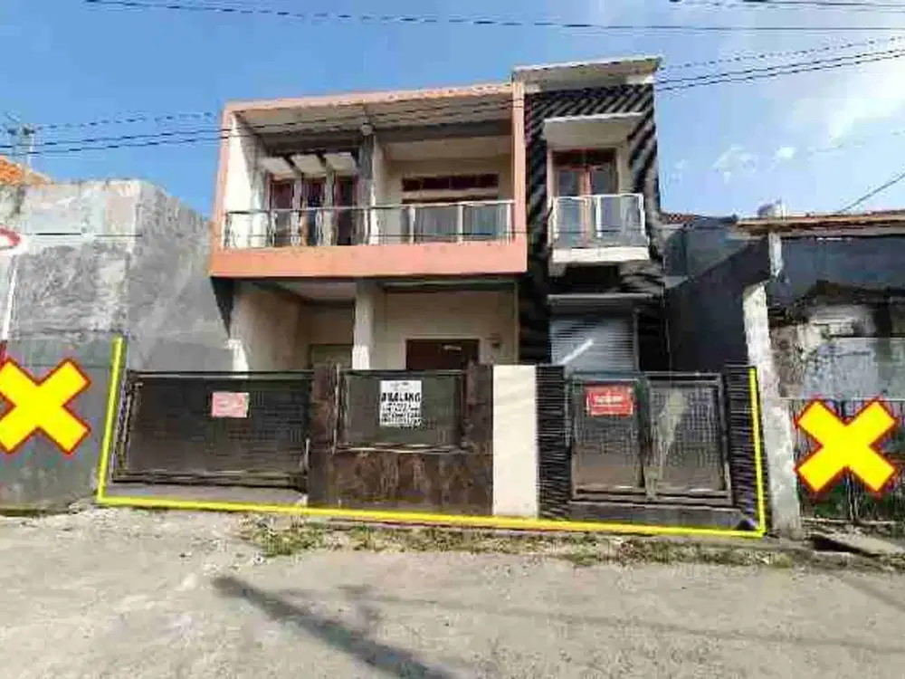 Dijual via lelang Rumah KBD Driyorejo Gresik