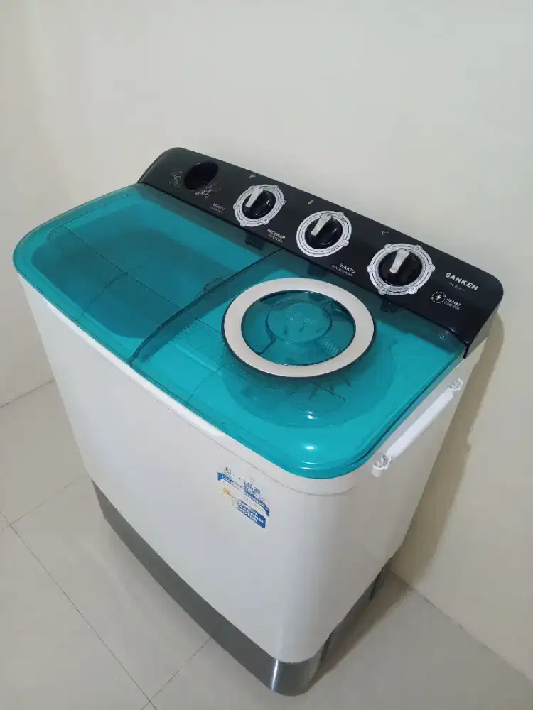 Mesin cuci merek sanken ukuran 8,5kg