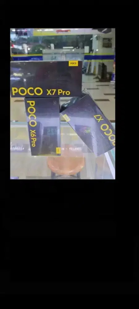 Xiaomi Poco X7 ram 12gb 512gb layar lengkung pro dan8gb resmi
