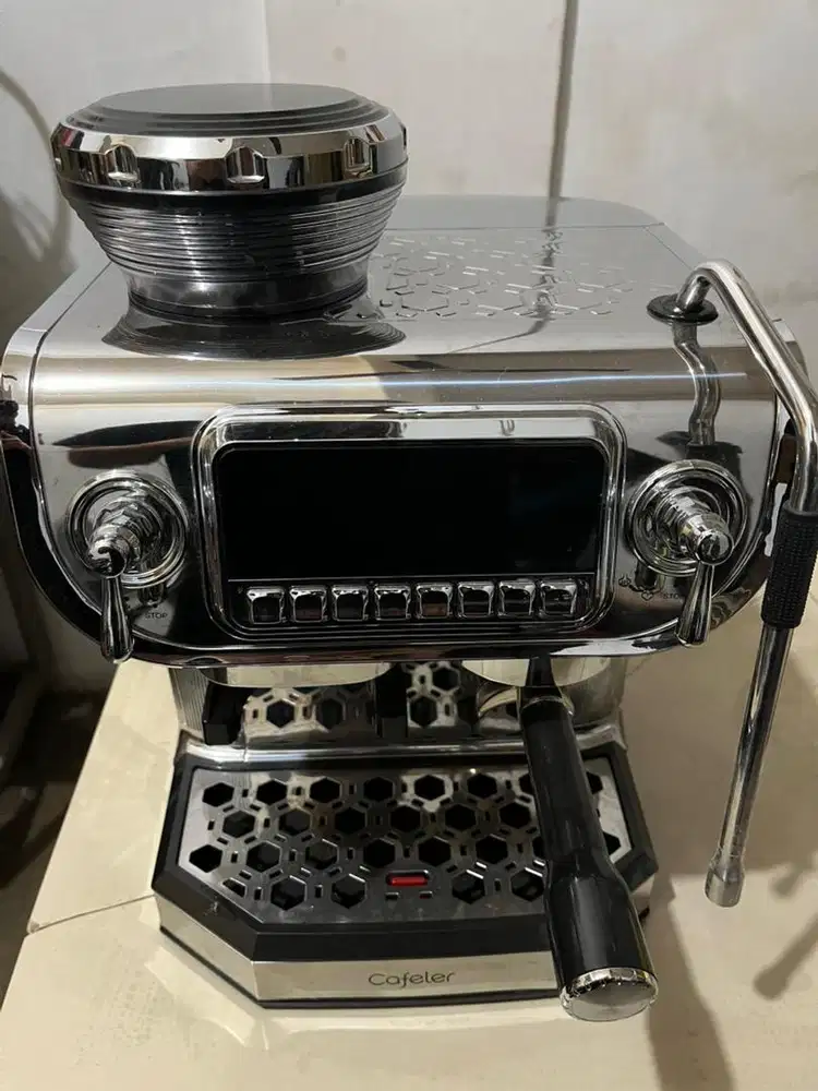Cafelar Mesin Kopi Espresso 2 Heater Sistem Coffe Maker Otomatis