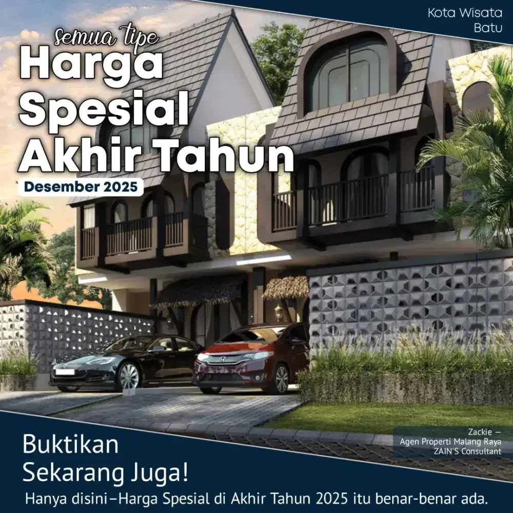 VILLA MALDIVARA – Harga Spesial Akhir Tahun