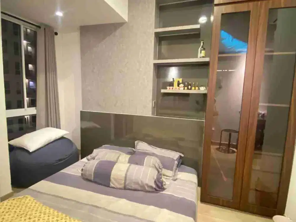 disewakan mewah apartemen tokyo riverside pik 2 studio view city