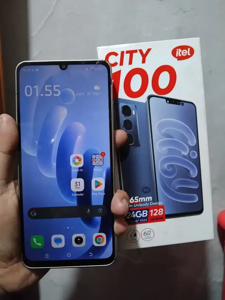 Itel city 100 ram 8