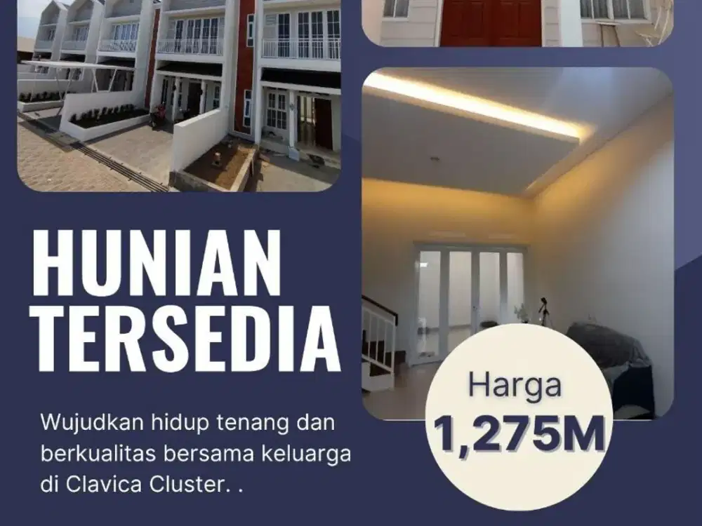 Siap Huni! Rumah 2 Lantai Minimalis Modern di Cisaranten Kulon Arcamanik Bandung [CLAVICA]
