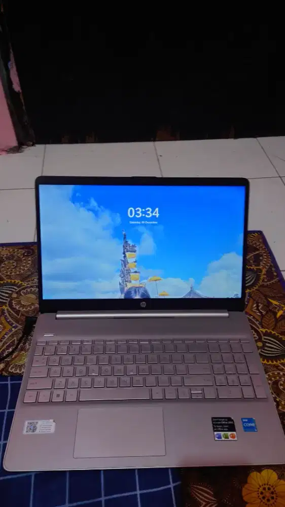 Laptop Kerja HP 15 inch i3 gen 11th