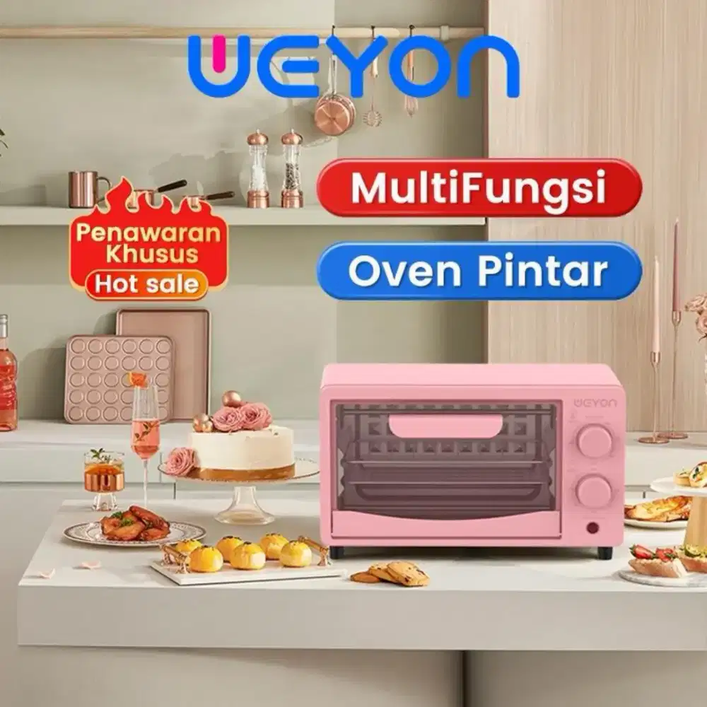 Oven 12L warna pink