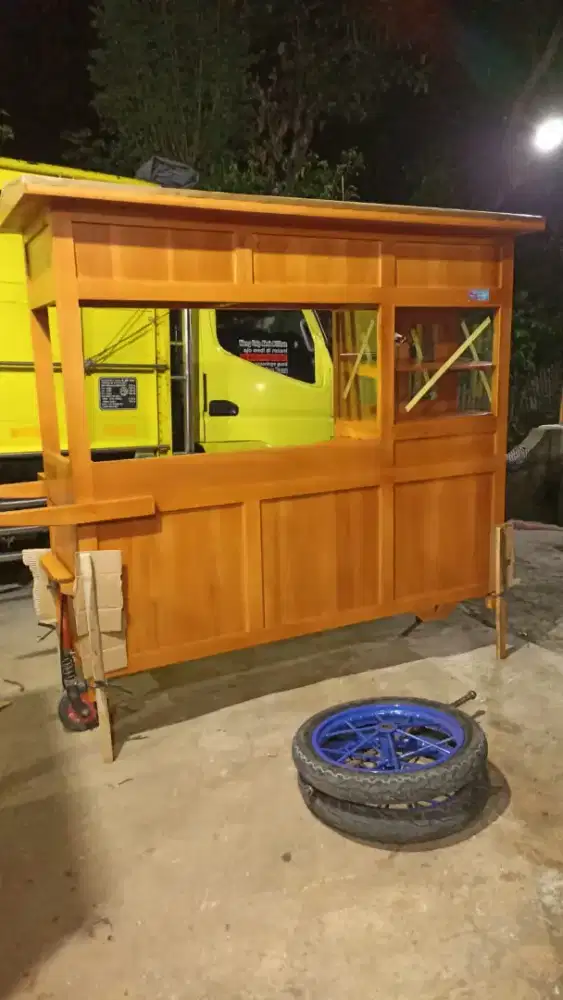 Gerobak Angkringan jg Melayani Pesanan Grobak Bakso Mie Bubur Sate dlL