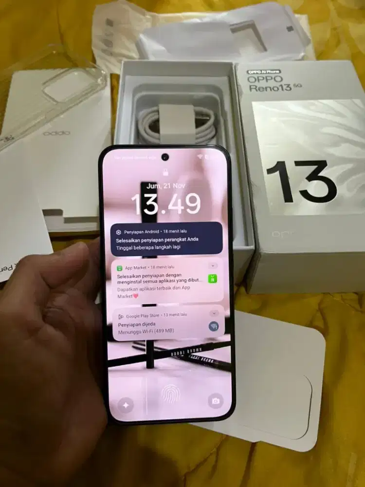 Oppo Reno 13 5g mlus kinclong ram 12/256