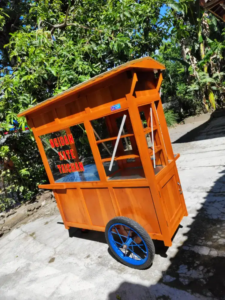 Gerobak Angkringan jg Melayani Pesanan Grobak Bakso Mie Bubur Sate dlL