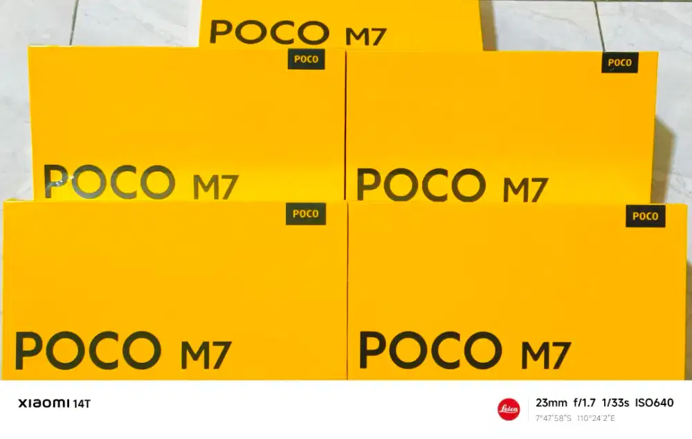 POCO M7 8/256GB GARANSI RESMI