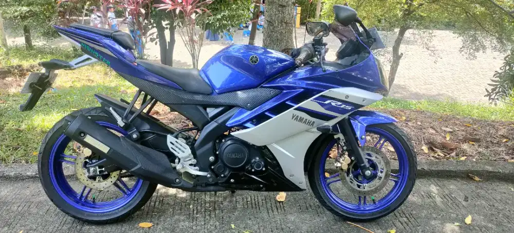 Yamaha R-15 tahun 2016 akhir pajak panjang depok