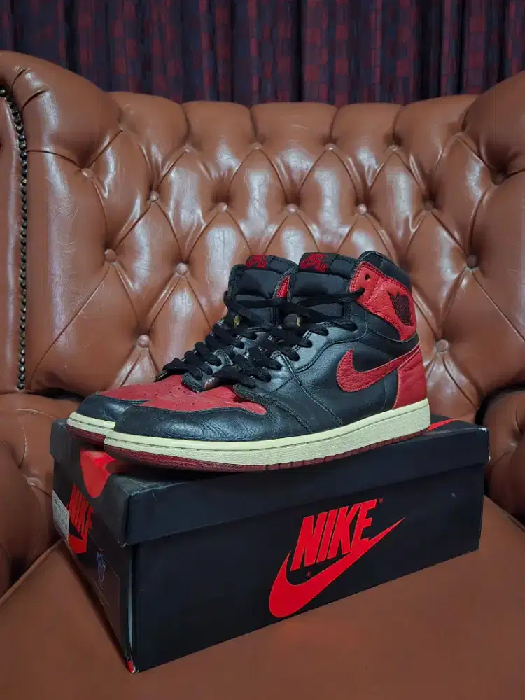 Nike Air Jordan 1 Bred Banned 2016 US 11/45