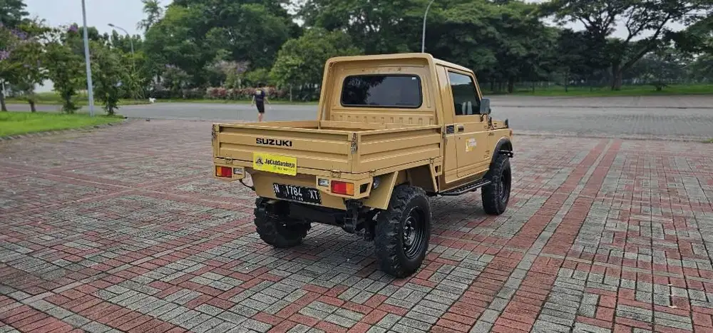 Jimny Stockman Pickup 4x4 thn 1985 ,mesin 1500cc DOHC , Antik  langka