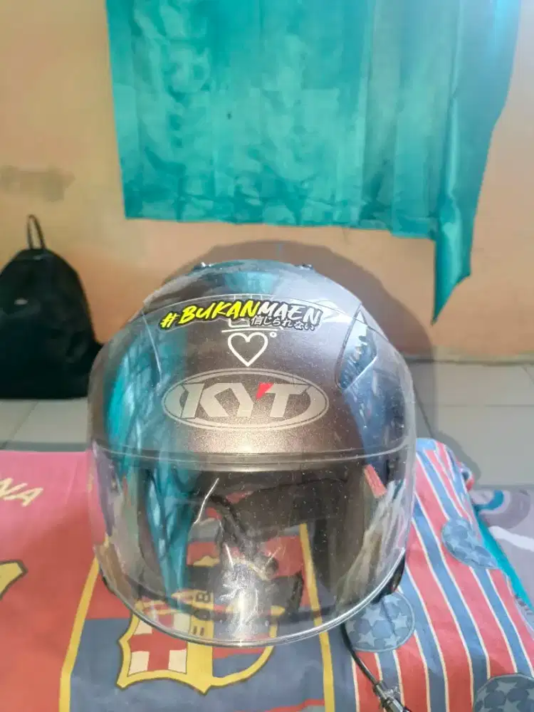 KYT GALAXY FLAT R GUNMET