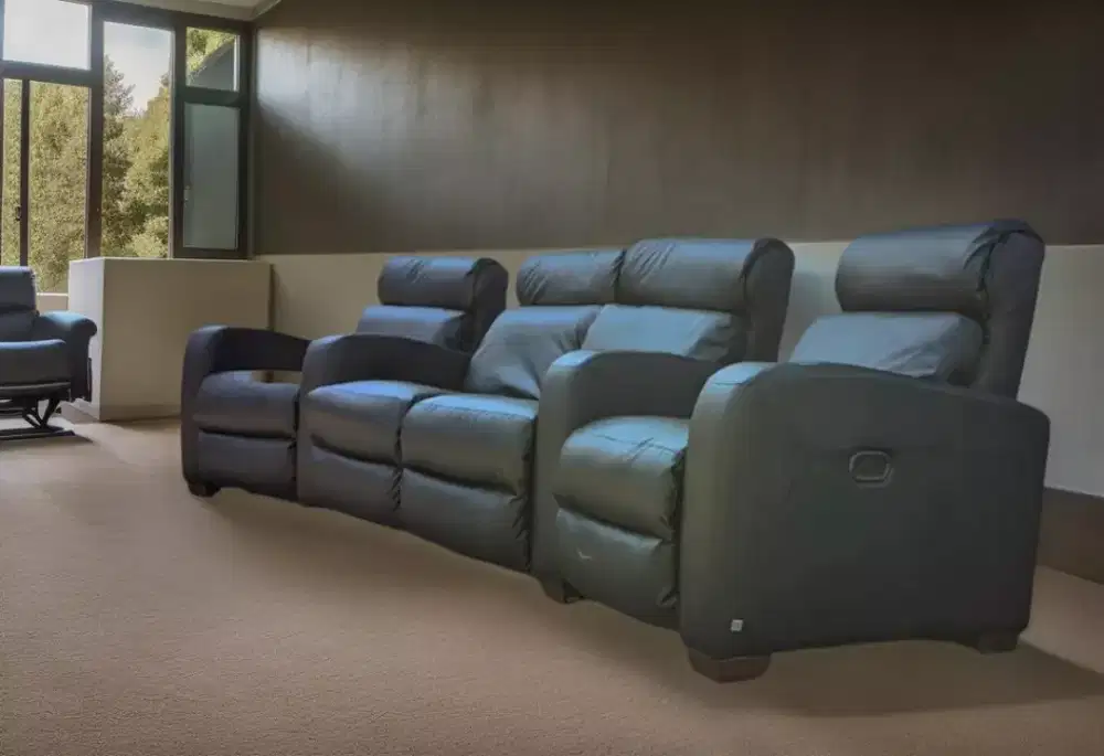 Jual cepat Sofa Reclining Import Musterring 4 seater murmer nominus