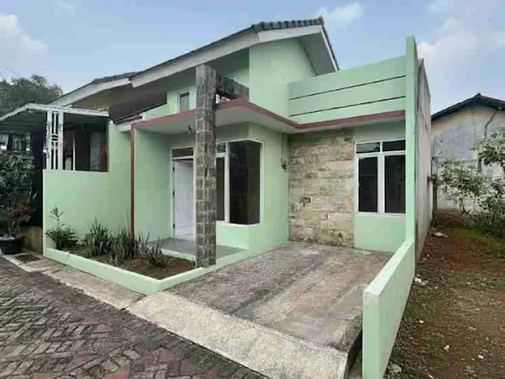 Rumah cluster Siap huni di Bantar gebang kota Bekasi murah strategis 2 menit ke shuttle bus vida