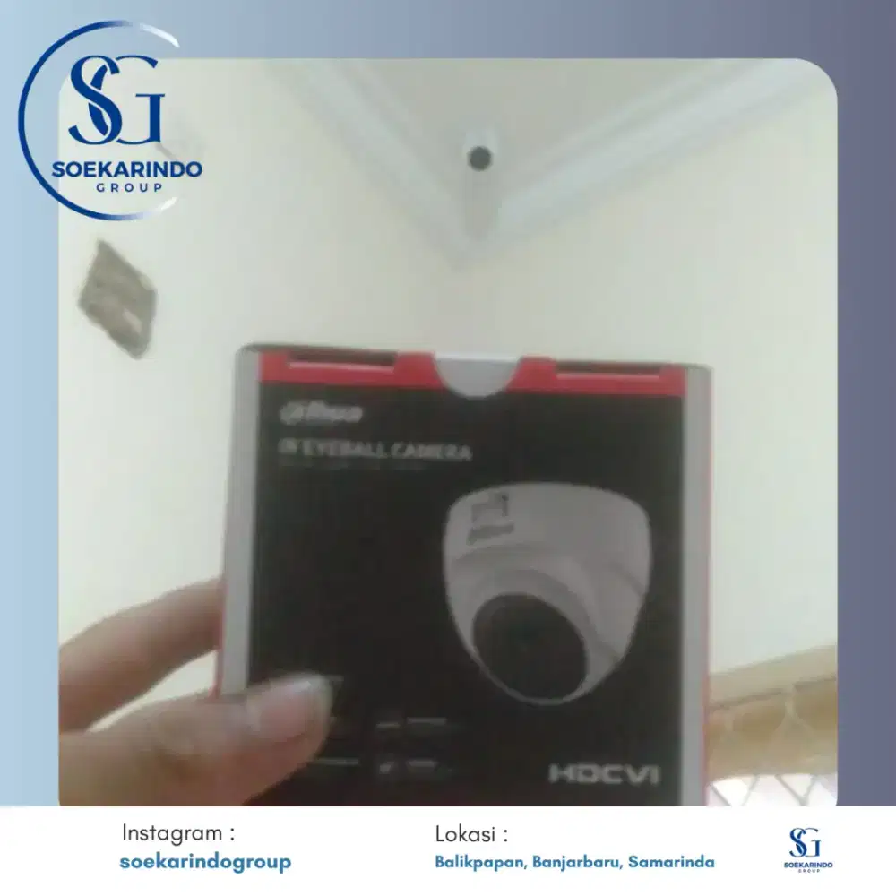 PAKET CCTV DAHUA TERIMA JADI