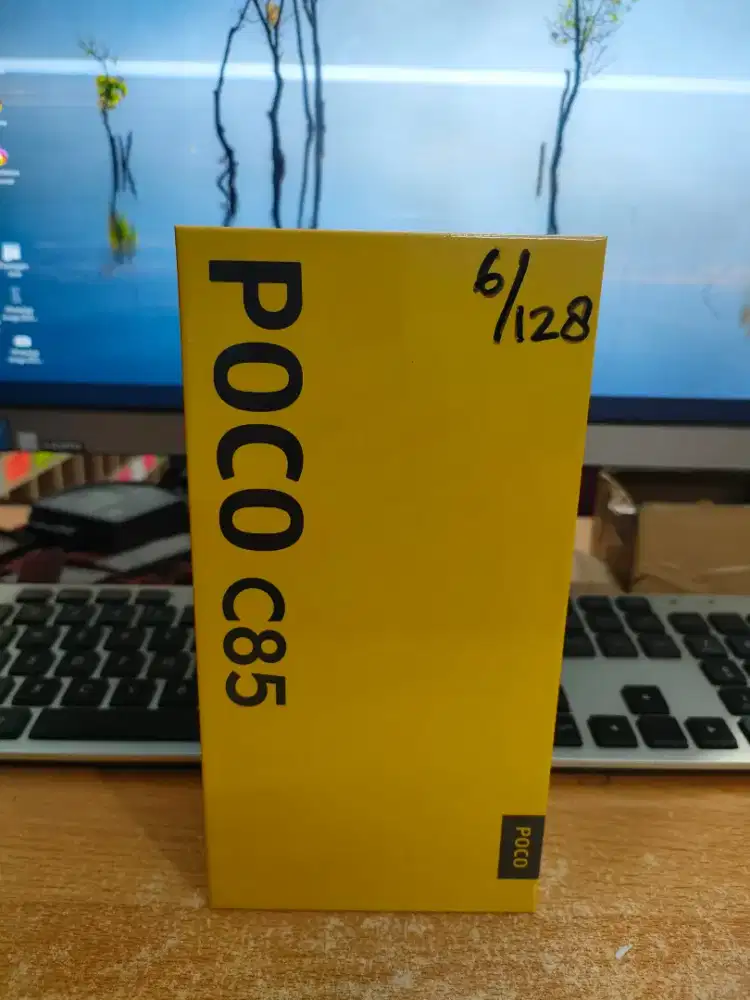 Poco C85 Ram 6 internal 128GB HP baru segel bergaransi