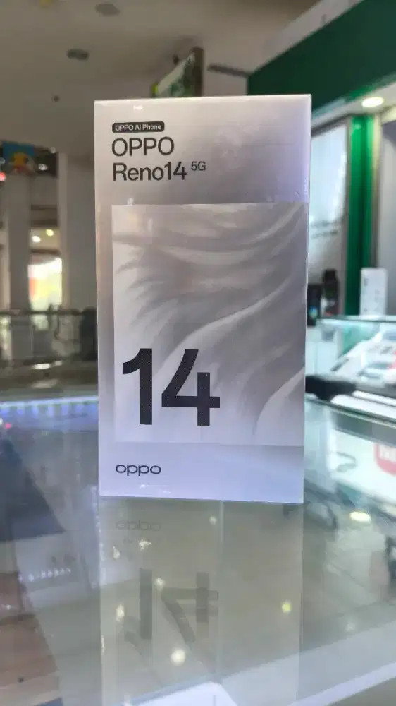 Oppo Reno 14 5G 12/256gb warna putih garansi resmi 100% original