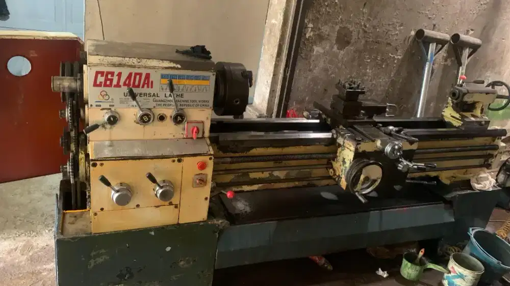 Mesin bubut c6140x1500