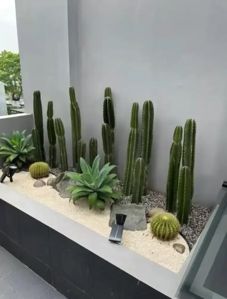 Jasa pembuatan taman kering minimalis - pembuatan taman kering