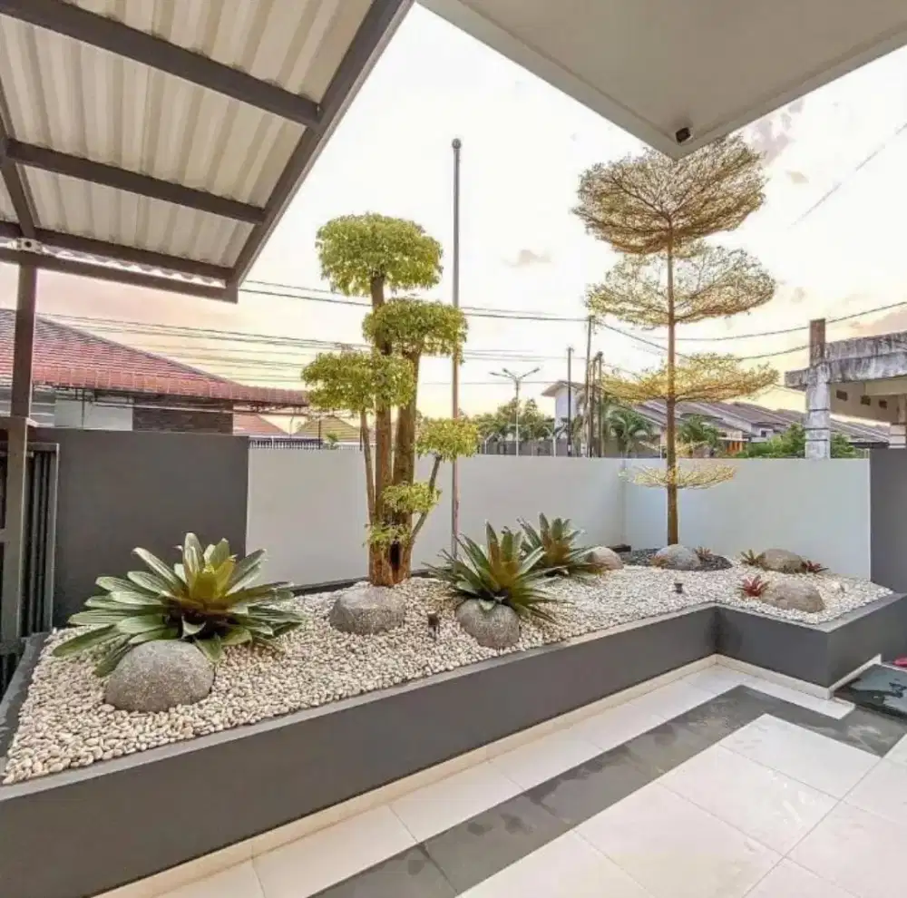 Jasa buat taman kering - tukang taman se-Jabodetabek