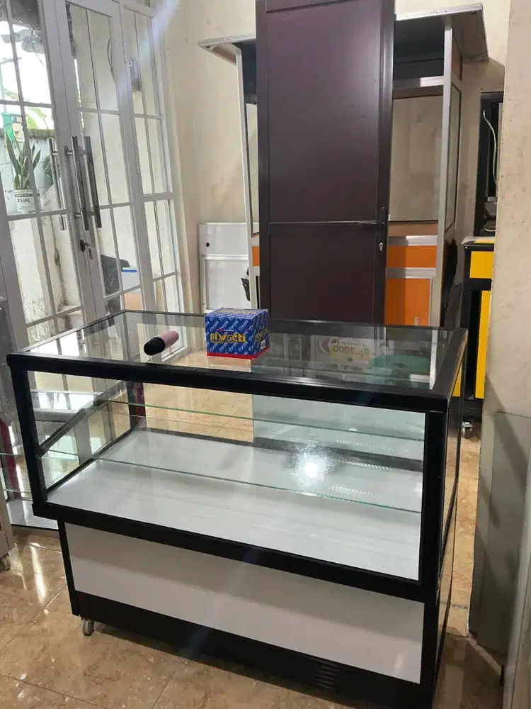 Etalase counter Handphone baru P100cm