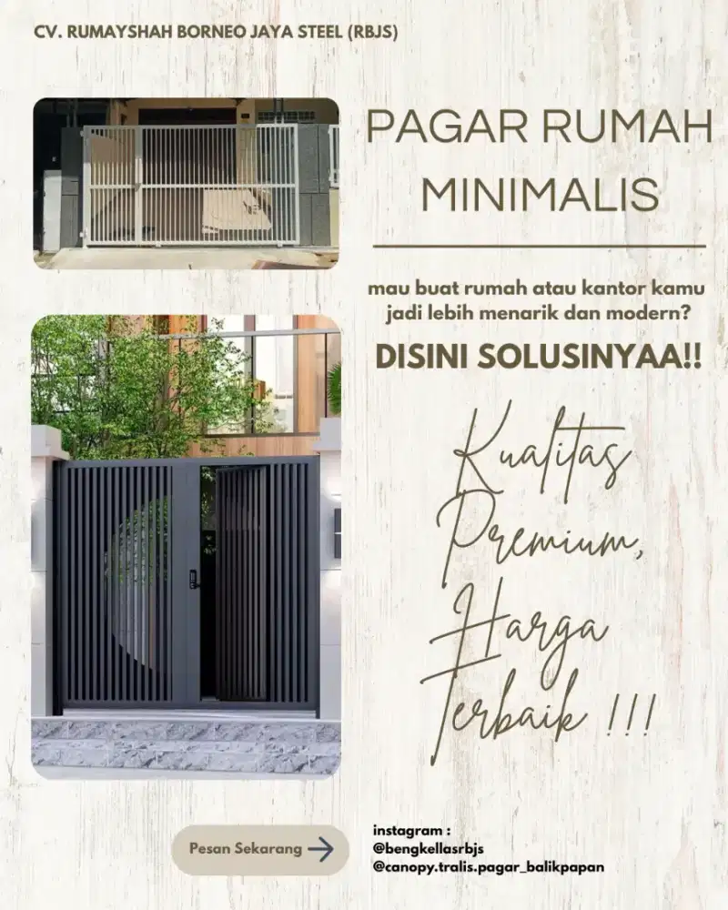 PAGAR KEKINIAN TERMURAH!