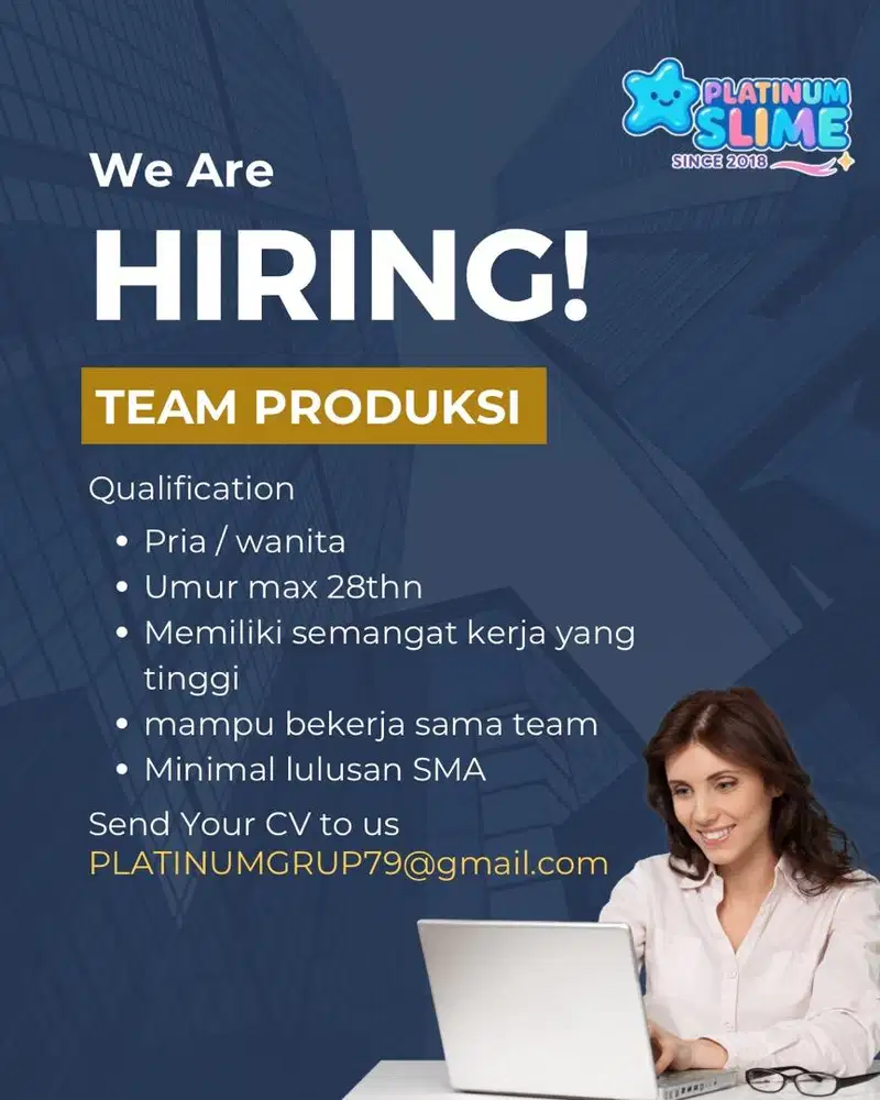 DICARI TEAM PRODUKSI