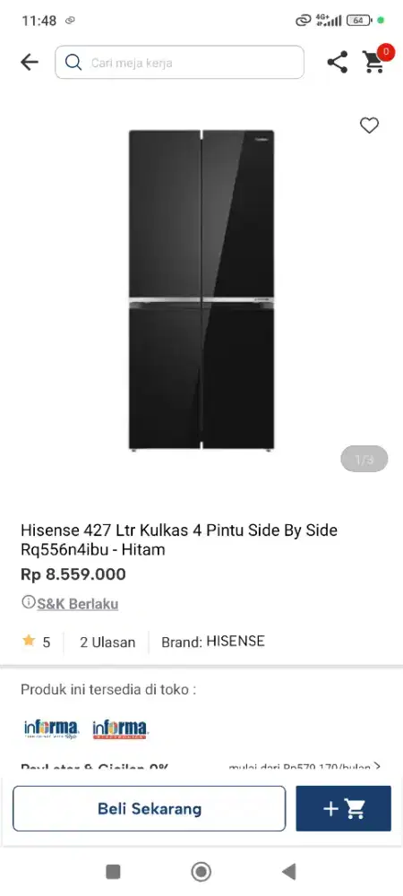 Sbs Hisense multidoor