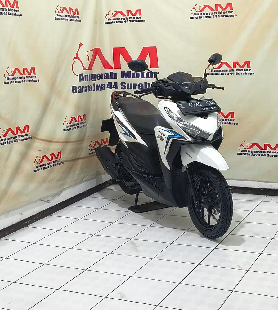 Ready Honda Vario 125 CBS Tahun 2016 warna Putih