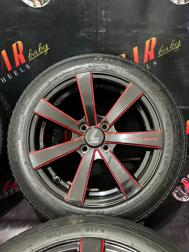 Velg Lenzo Jager Ring 15 + Ban Ori Thailand