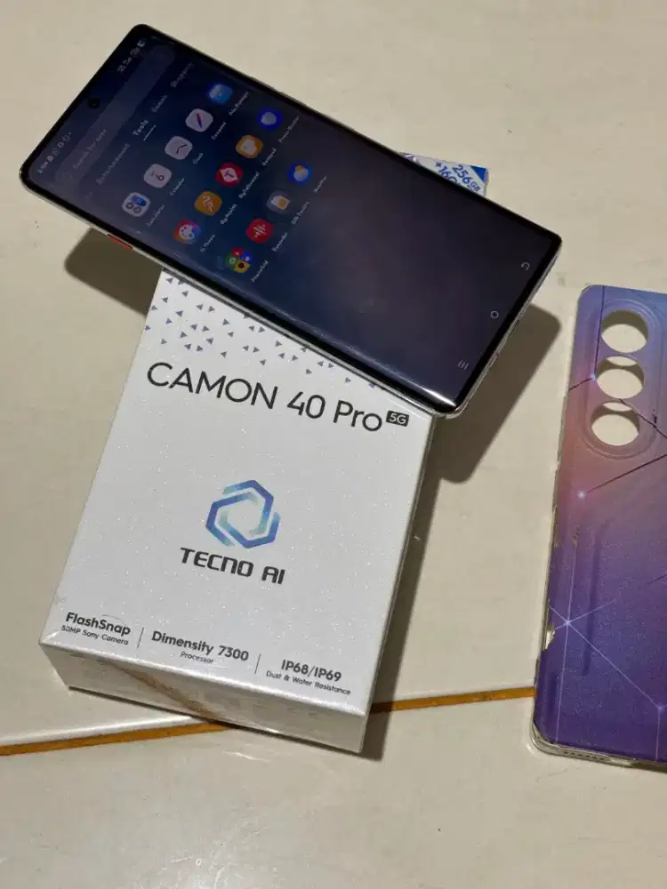 Tecno Camon 40 pro 5G no minus Fulset Garansi