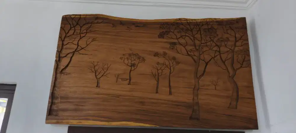 Dijual Lukisan Ukiran dati kayu jati