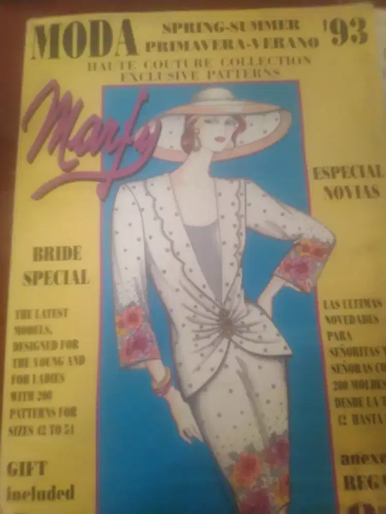 Majalah mode merk Mida marfy