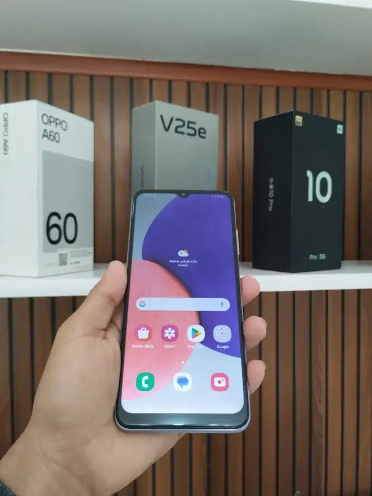 Samsung Galaxy A22 5G Violet 6/128 | NFC | Finger Off | Unit Only Ori