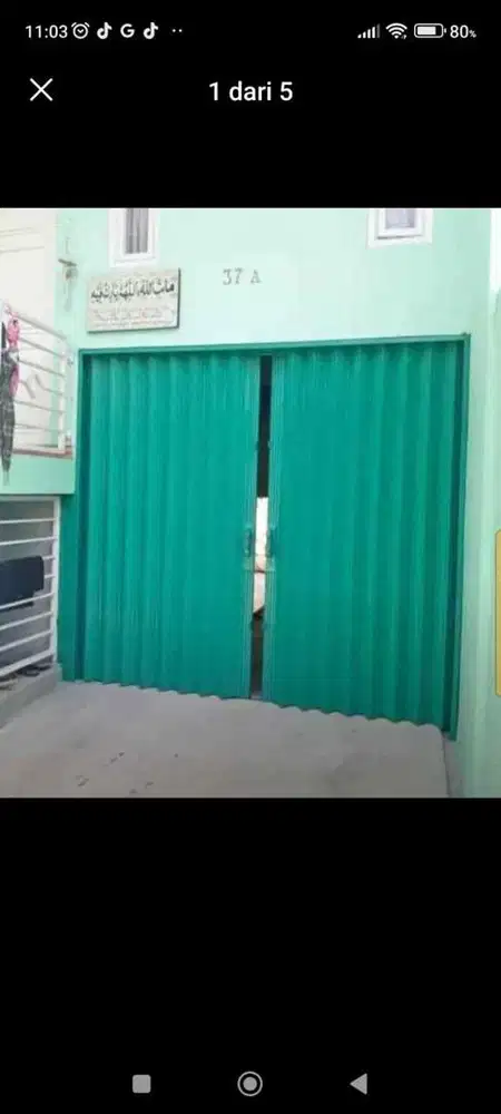 FOLDING GATE ROLLING DOOR MURAH