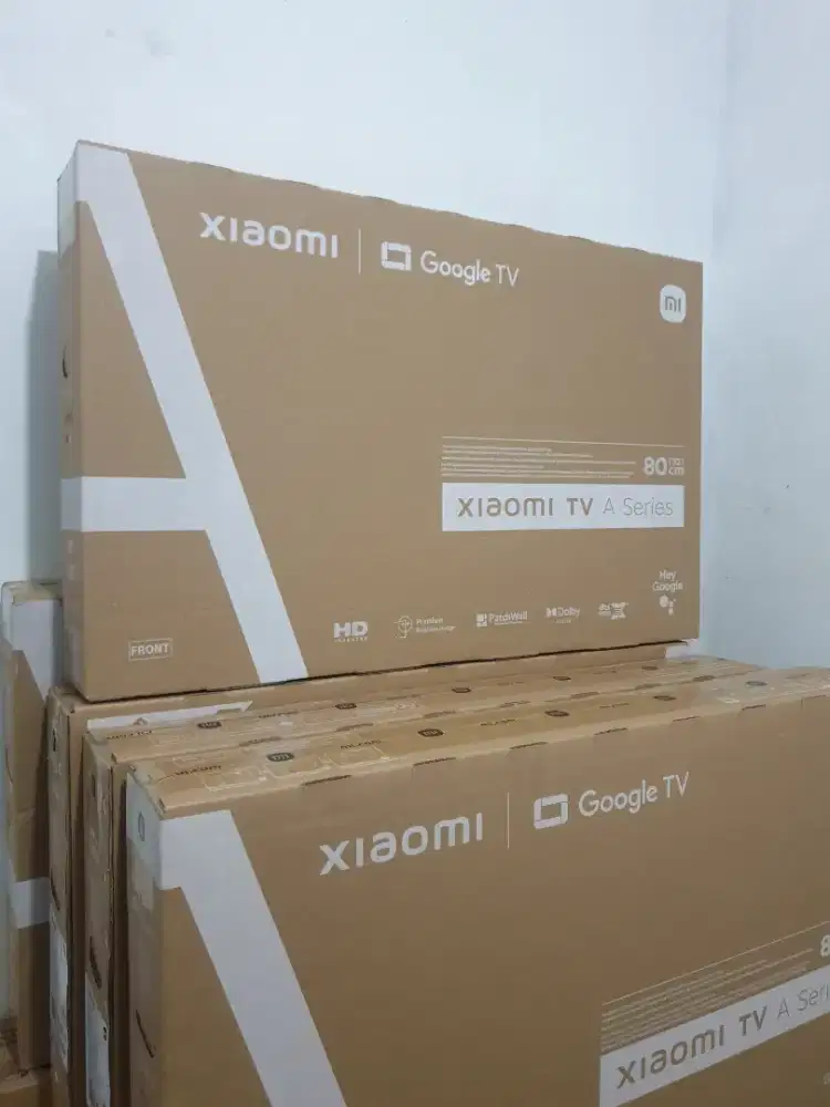 Xiaomi GoogleTV android 32 inch. 100% Baru, bisa Cod + Setting