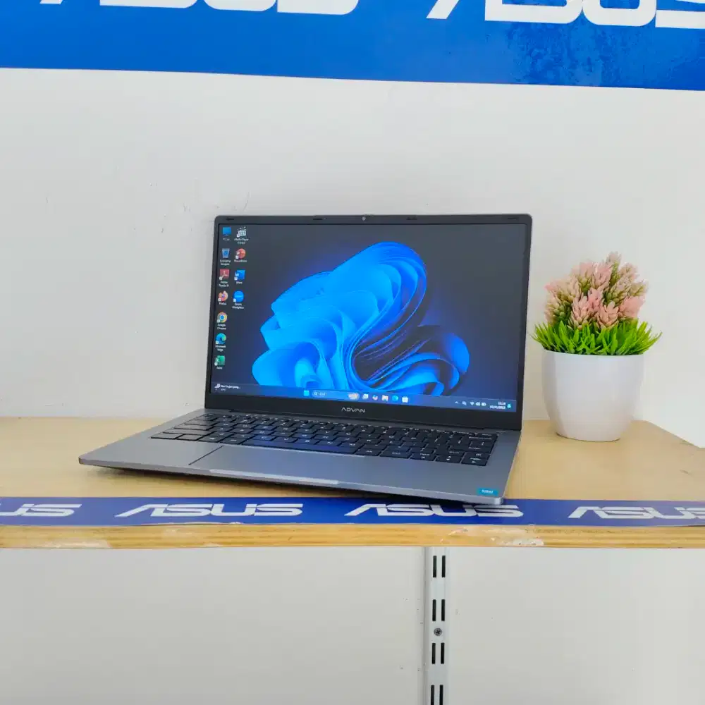 {SALE} Laptop Second ADVAN T-BOOK 1405 Intel N100 (Ram 8GB/ SSD 256GB)