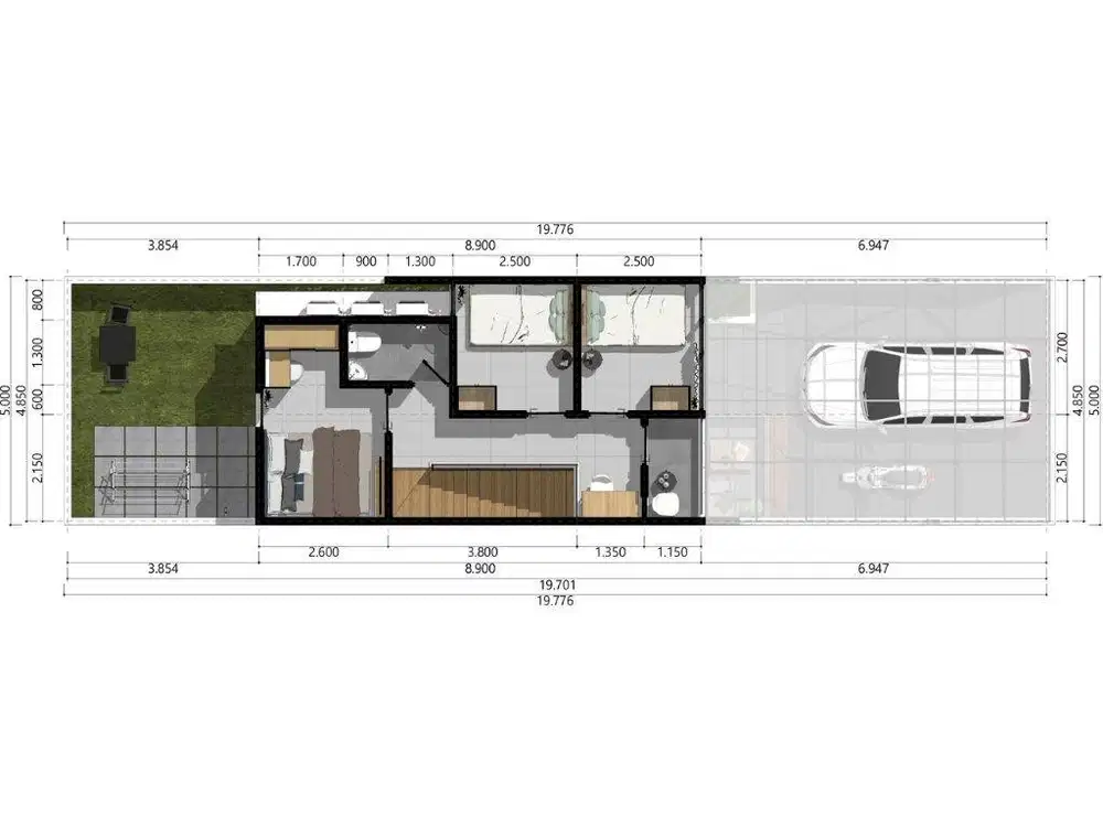 Rumah 3 Kamar Dekat AH Nasution Bandung