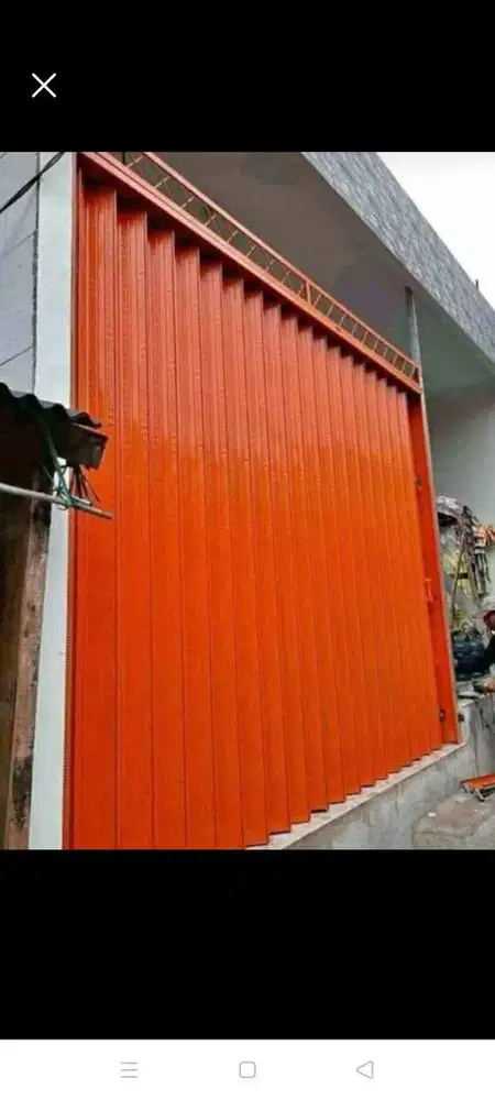 FOLDING GATE ROLLING DOOR MURAH