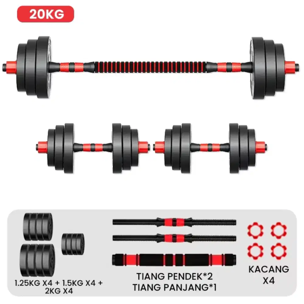 Dumbbell set 20kg