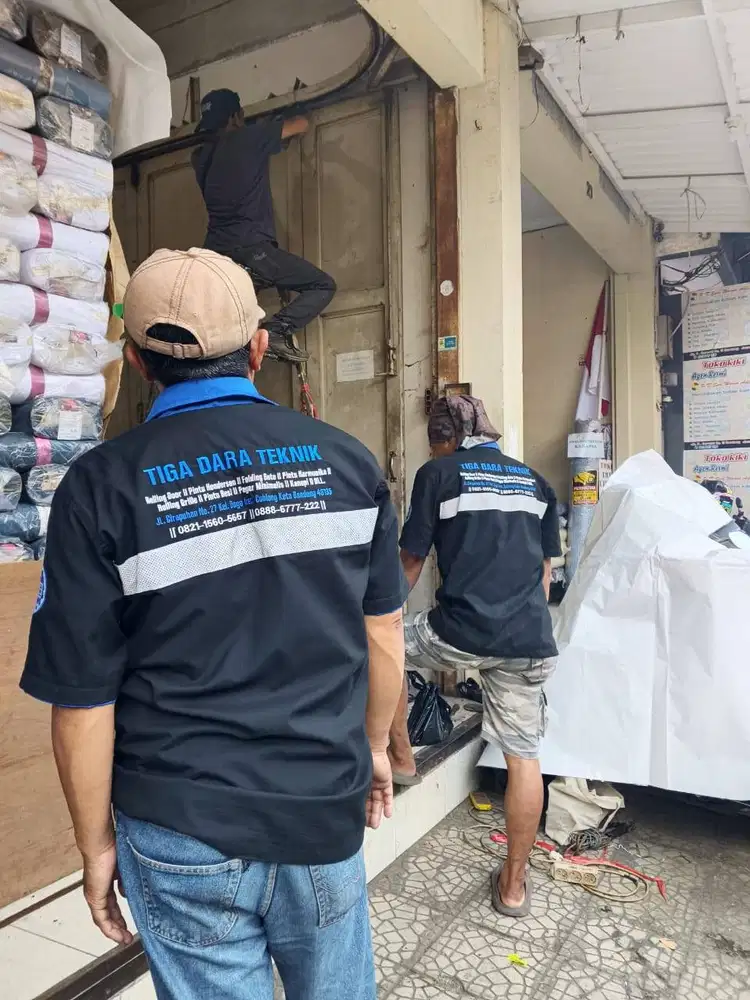 Jasa perbaikan pintu ruko, garasi, gerbang dll profesional di bandung