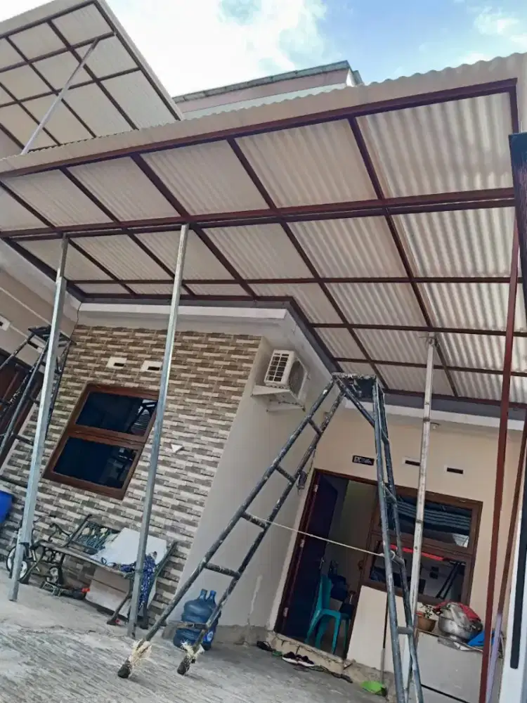 Kanopi alderon single layer